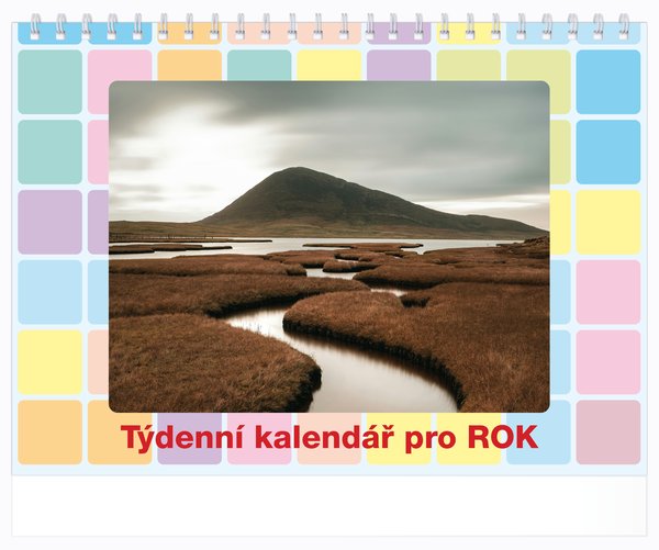 Tydenní, malé číslice, duha 2 s okénky