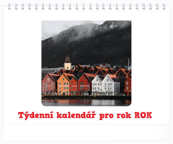 Týdenní, velké číslice