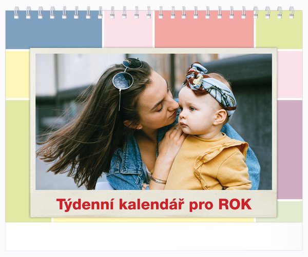 Tydenní, malé číslice, kostky s okénky