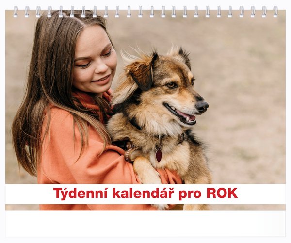 Tydenní. malé číslice, bez okénka