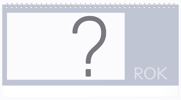 Stolní čtrnáctidenní, malé číslice, s vlastní titulkou