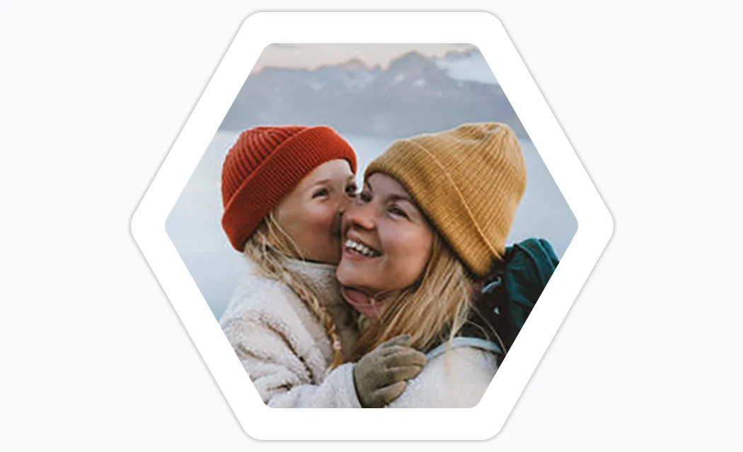 HEXA s orámováním