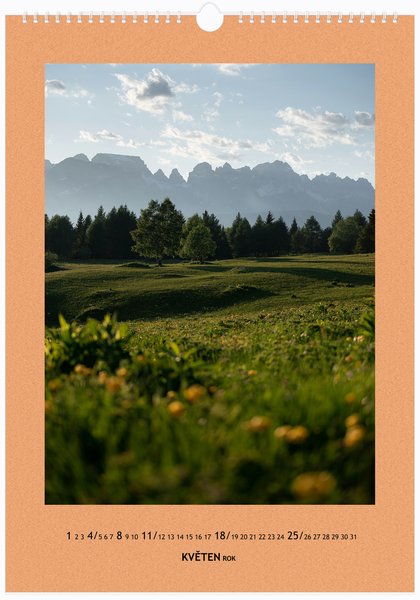 Oranžová struktura - Na výšku