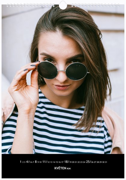 Tmavá paleta, černý - Na výšku