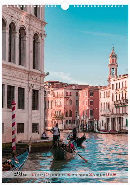 Foto, s pruhem - Na výšku