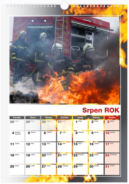 Hasiči, se jmény - Na výšku