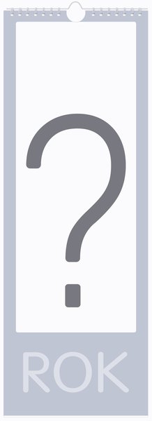 Vlastní kalendář kuchyňský, bez kalendária